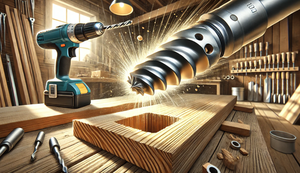 De speedboor: een veelzijdig gereedschap voor snelle en grote gaten