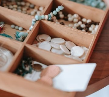 Elegante kralengordijnen